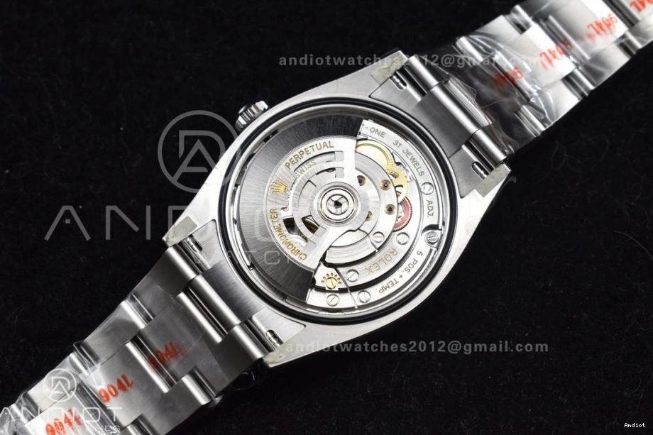 Clean Edition Best Oyster Silver VR3230 1:1 904L Black Steel 126000 36mm Perpetual 0427